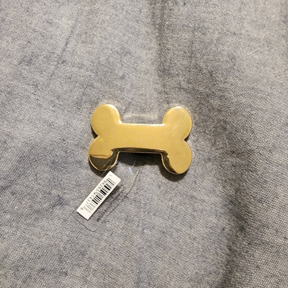 R2 - Jibbitz Gold Dog Bone